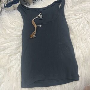 SKIMS Charcoal Tank Top
